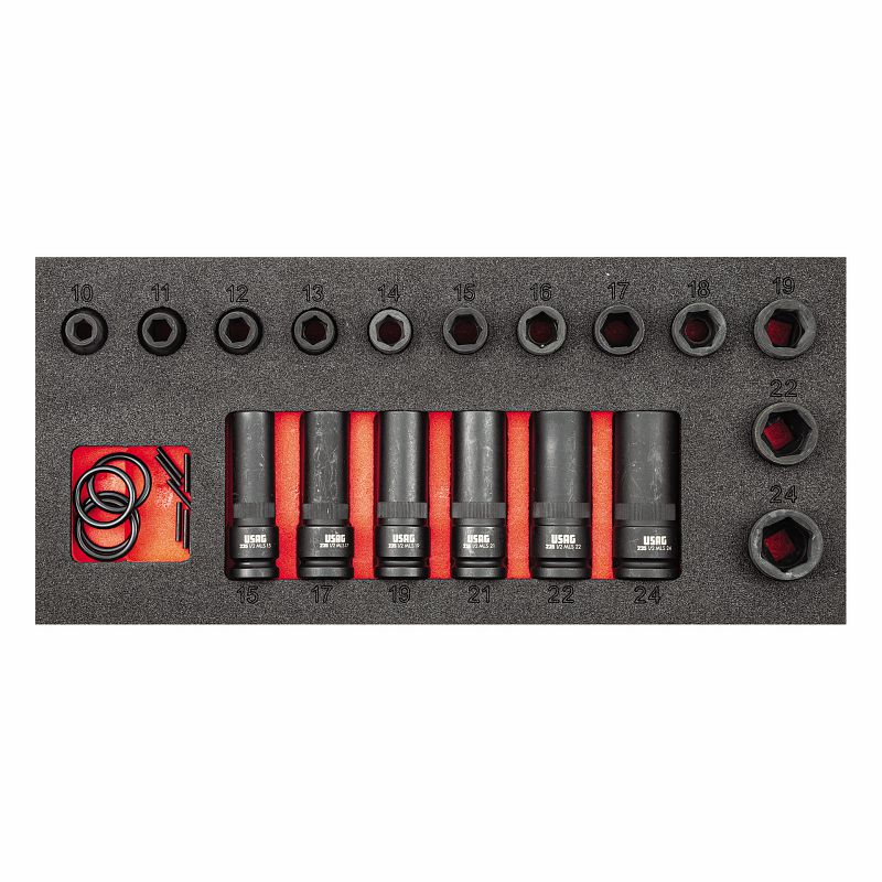 Assorted two-tone sponge module (18 pcs) | 519 M 235M1 | U05191034 - Usag Assorted two-tone sponge module (18 pcs) | 519 M 235M1 | U05191034 - Usag